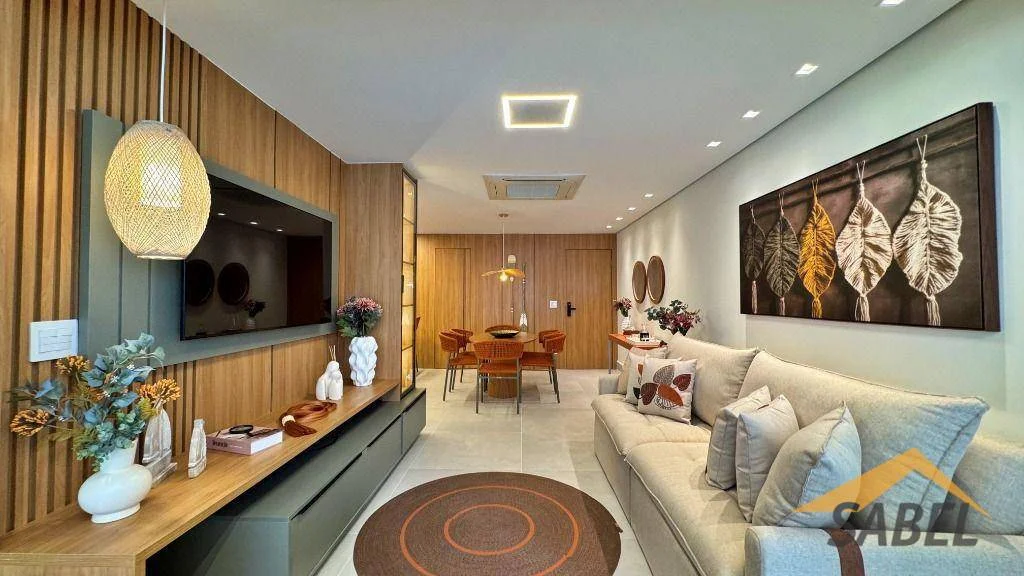 Apartamento com 127 m² e 3 suítes no Módulo 7 na Riviera de São Lourenço