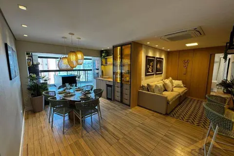 Apartamento à Venda com 130 m² e 3 suítes no Módulo 6 na Riviera de São Lourenço