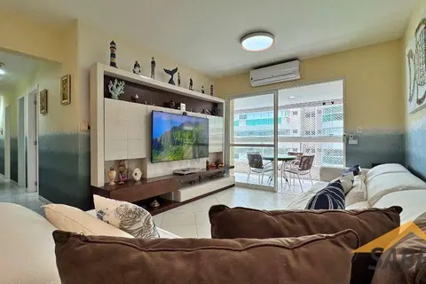 Apartamento à Venda com 133 m² e 3 suítes no Módulo 8 na Riviera de São Lourenço