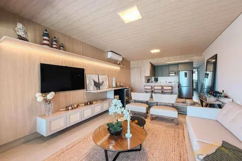 Apartamento com 140 m² e 3 suítes no Módulo 8 na Riviera de São Lourenço