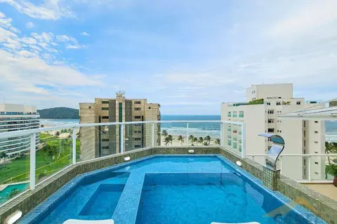 Cobertura à Venda com 190 m² e 4 suítes no Módulo 6 na Riviera de São Lourenço