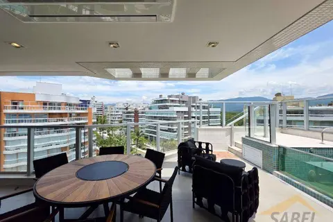 Penthouse com 242 m² e 3 suítes no Módulo 7 na Riviera de São Lourenço