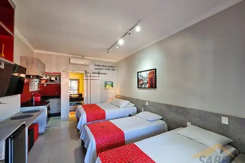 Villagio com 27 m² e 1 suíte no Módulo 30 na Riviera de São Lourenço